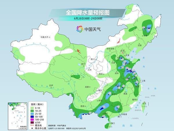 巨富配资 西南等地仍有强降雨 江南大范围高温闷热持续
